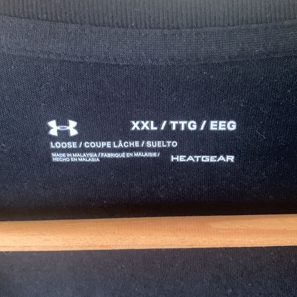 Under Armour Shirt Black Size XXL NWOT - Picture 2 of 5